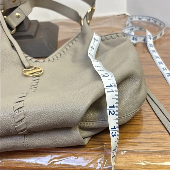 Lodis Gray Hobo Bag with Slouchy Design